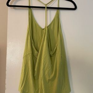 💚Set of two (light green & dark green) Lululemon Modal Silk Tanks Size 8 💚